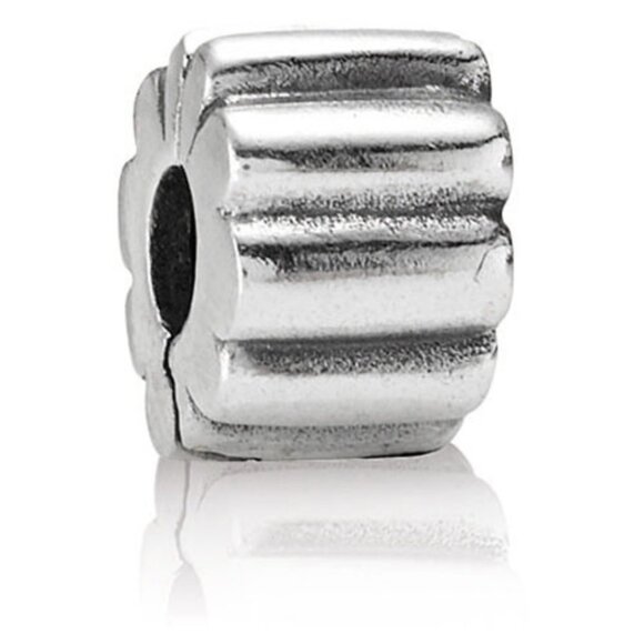 PANDORA Grooved Clip - Picture 1 of 11